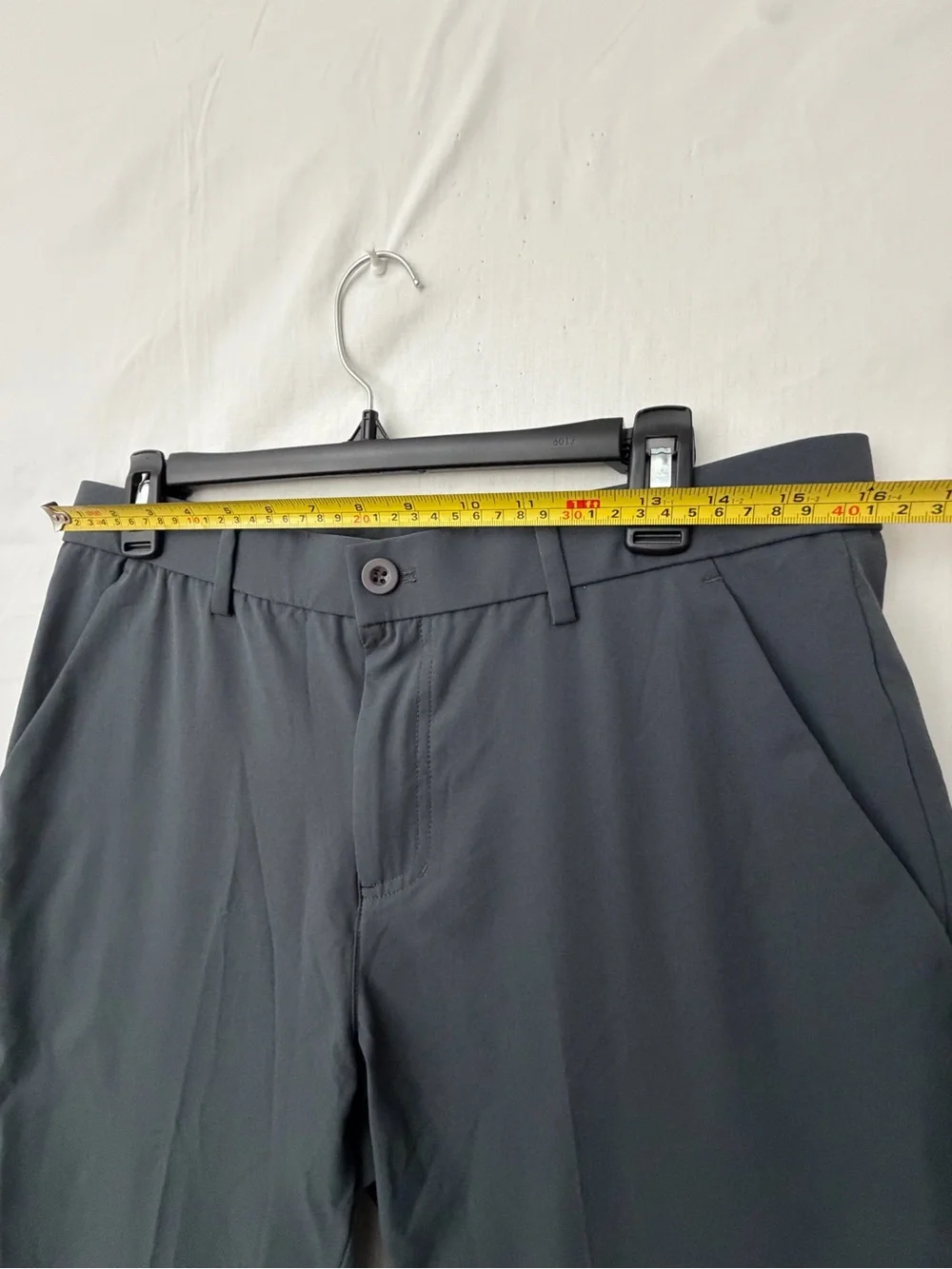 Men’s Libin Gray Dress Pants Size 32x32 100% Polyester (A748)